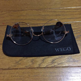 ウィゴー(WEGO)のWEGO 丸メガネ(サングラス/メガネ)