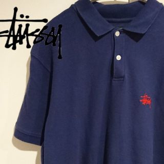 ステューシー(STUSSY)のSTUSSY ステューシー ワンポイントロゴポロシャツ(ポロシャツ)