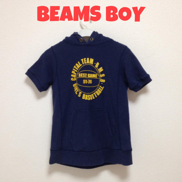 BEAMS BOY(ビームスボーイ)のBEAMS BOY✩半袖パーカー レディースのトップス(パーカー)の商品写真