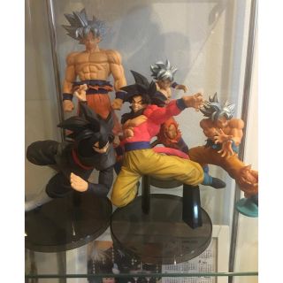 ドラゴンボール(ドラゴンボール)のドラゴンボール フィギュアセット 一番くじ 身勝手 超サイヤ人4 5体セット(アニメ/ゲーム)