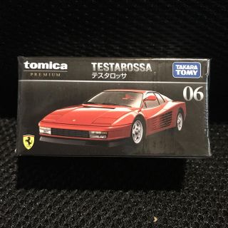 タカラトミー(Takara Tomy)の新品 トミカ プレミアム テスタロッサ 06 赤 フェラーリ(ミニカー)