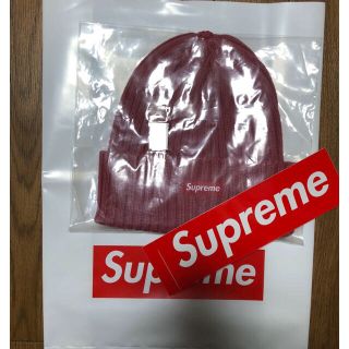 シュプリーム(Supreme)のSupreme Overdyed Ribbed Beanie Magenta(ニット帽/ビーニー)