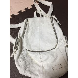 サック(SAC)の白 リュック SAC  本田翼さん使用(リュック/バックパック)