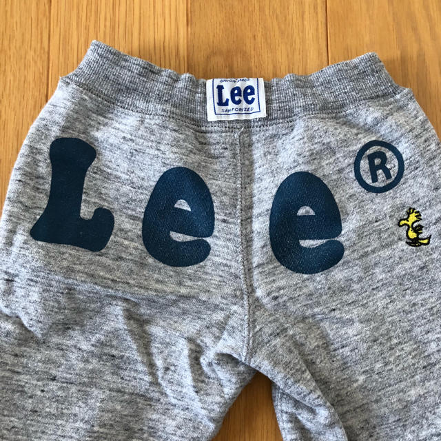 Lee(リー)のLee × スヌーピー 100cm キッズ/ベビー/マタニティのキッズ服男の子用(90cm~)(パンツ/スパッツ)の商品写真