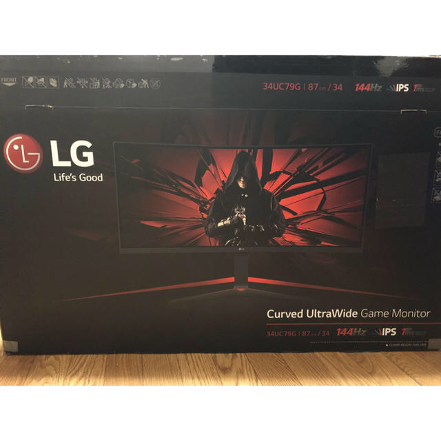 LG 34UC79G-B 34インチ 144Hz