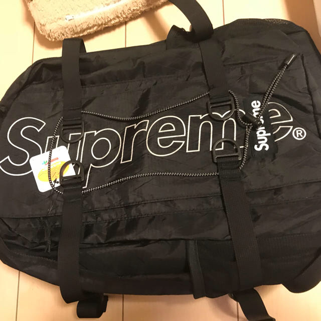 supreme2018aw backpack 黒