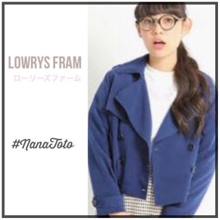 ローリーズファーム(LOWRYS FARM)のLOWRYS FARAM ローリーズファーム ショートトレンチ ロングスリーブ (トレンチコート)