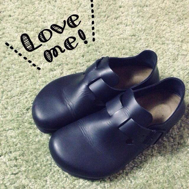 BIRKENSTOCK(ビルケンシュトック)のビルケンシュトック☺︎ロンドン黒 レディースの靴/シューズ(ローファー/革靴)の商品写真