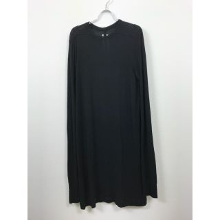 リックオウエンス(Rick Owens)のRICK OWENS リックオウエンス ロングカットソー BLACK  M(Tシャツ/カットソー(七分/長袖))