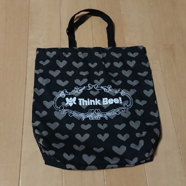 Think Bee!(シンクビー)の新品  Think Bee!   トートバッグ   黒 レディースのバッグ(トートバッグ)の商品写真