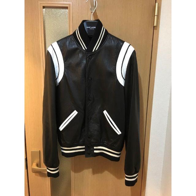 人気☆新品☆サンローラン 17ss レザーティディジャケット