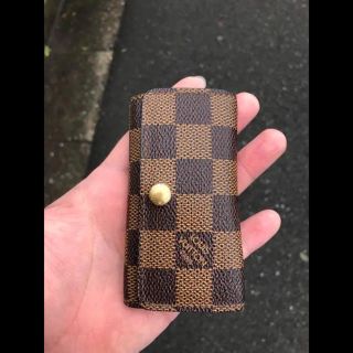 ルイヴィトン(LOUIS VUITTON)のダミエ ルイ・ヴィトン  キーケース 4連(キーケース)