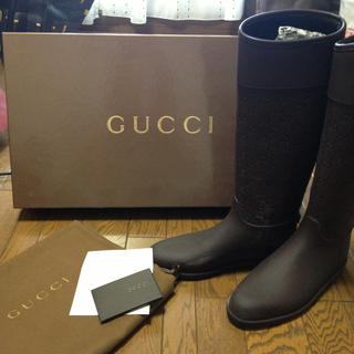 グッチ(Gucci)のGUCCI レインブーツ(レインブーツ/長靴)