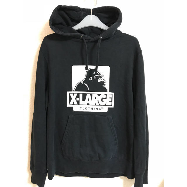 XLARGE - Xlargre エクストララージ パーカー デカロゴ の通販 by huhu｜エクストララージならラクマ