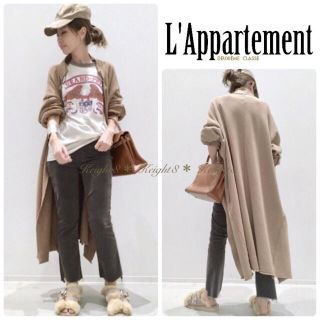 アパルトモンドゥーズィエムクラス(L'Appartement DEUXIEME CLASSE)の新品 アパルトモン ◆ GOOD GRIEF!  Sweat Coat ブラウン(その他)