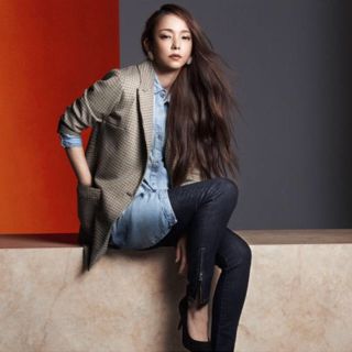 エイチアンドエム(H&M)のH&M 安室奈美恵 コラボ グレンチェックジャケット(テーラードジャケット)