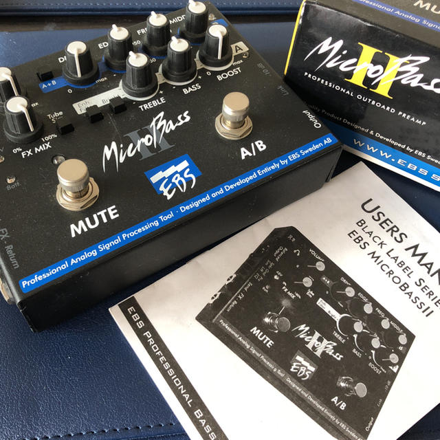 法人向販売 EBS Micro Bass 2 ベースエフェクター - LITTLEHEROESDENTISTRY