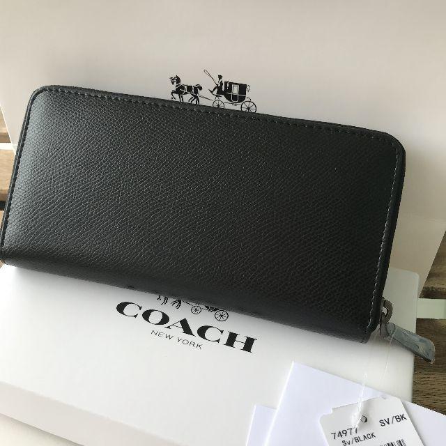 COACH - ☆閉店セール COACH(コーチ) 長財布 F74977 ブラックの通販 by