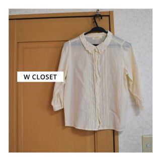 ダブルクローゼット(w closet)のシャツブラウス＊(シャツ/ブラウス(長袖/七分))