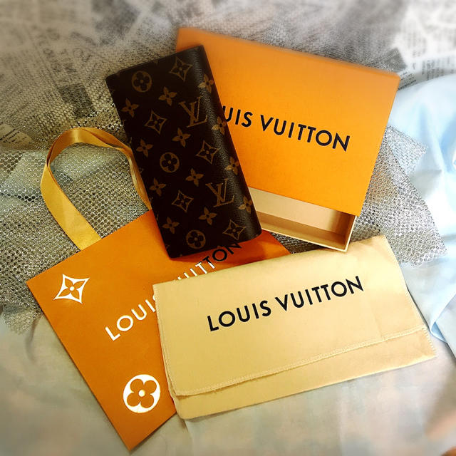 LOUIS VUITTON ポルトフォイュ・ブラザ二つ折り長財布モノグラム☆新品