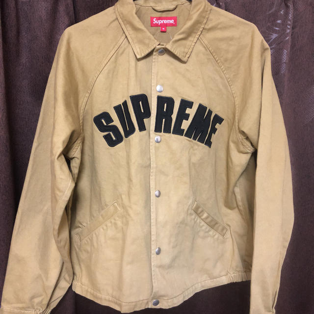 supreme snap front twil jacket M