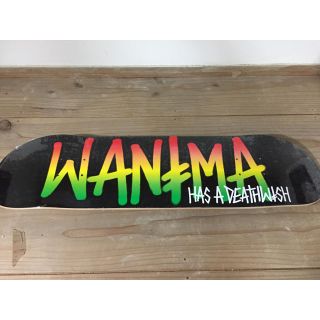 ワニマ(WANIMA)のWANIMA deathwish スケボー デッキ (スケートボード)