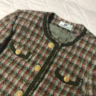 ロキエ(Lochie)のぽぽたん様専用♡vintage ツイードジャケット(テーラードジャケット)