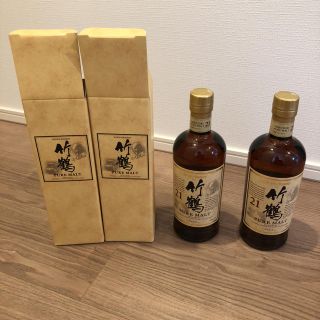 アサヒ(アサヒ)のnari 様 専用竹鶴21年 700ml   2本(ウイスキー)