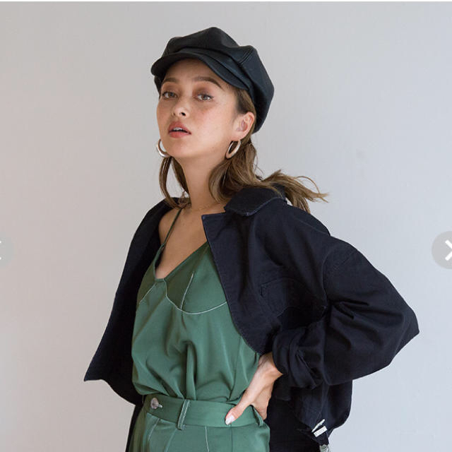 searoomlyn buckleショートボリュームジャケット