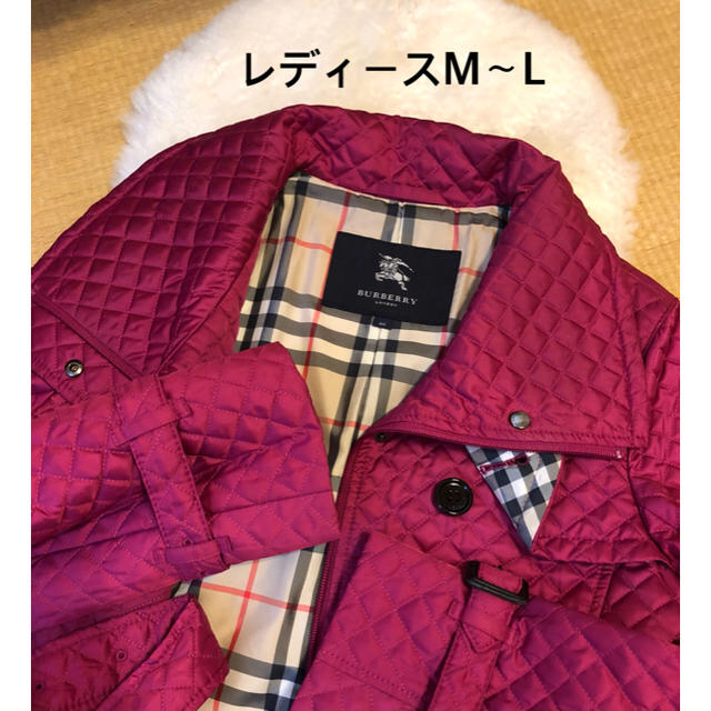 BURBERRY(バーバリー)の超美品バーバリーBurberry人気キルティング中綿コート♫最終価格 レディースのジャケット/アウター(その他)の商品写真