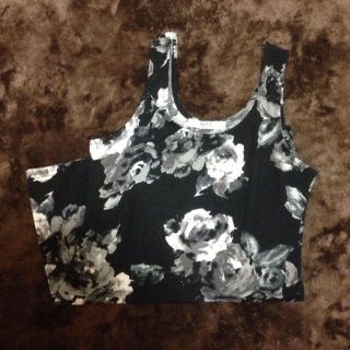 アズールバイマウジー(AZUL by moussy)のAZUL 花柄タンク 値下げ(タンクトップ)