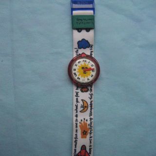 スウォッチ(swatch)のオシャレもここまでとはカステルバジャック の スウスウォッチ（スイス製) 未使用(腕時計(デジタル))