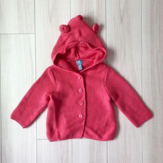 ベビーギャップ(babyGAP)のbabyGap ベビーギャップ ベアカーディガン 80cm(ニット/セーター)