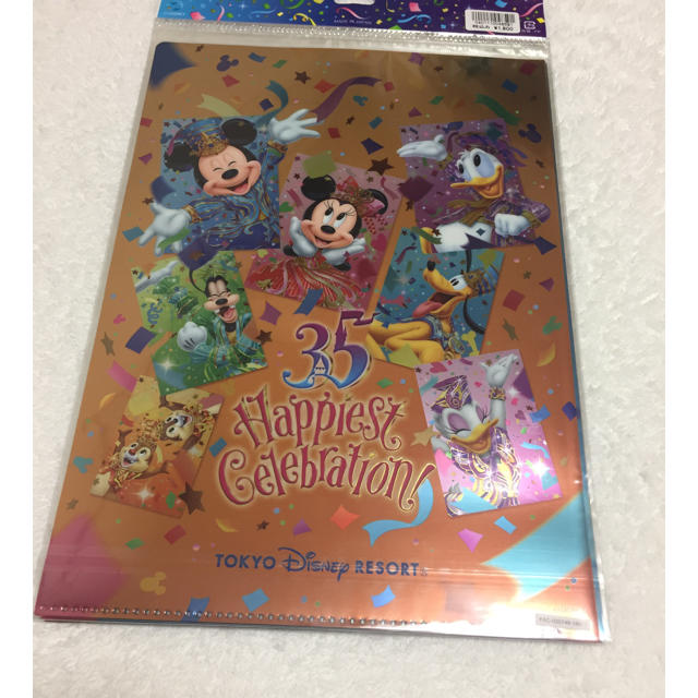 Disney ディズニーランド 35周年 クリアファイルの通販 By みうら あや S Shop ディズニーならラクマ