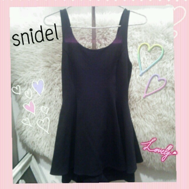 ☆snidel♡ロンパース♪