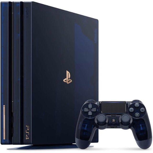 PlayStation4(プレイステーション4)のPlayStation4 Pro 　500 Million Limited エンタメ/ホビーのゲームソフト/ゲーム機本体(家庭用ゲーム機本体)の商品写真