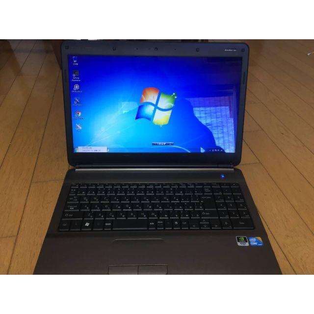 流行に GalleriaゲーミングPC i7 4GB GT335M 美品 ノートPC 流行に GalleriaゲーミングPC i7 4GB GT335M 美品 ノートPC