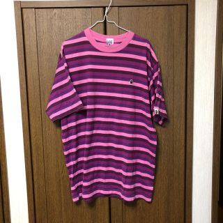 アベイシングエイプ(A BATHING APE)のア ベイシング エイプ カラーカモ配色ボーダー半袖Tシャツ(Tシャツ/カットソー(半袖/袖なし))