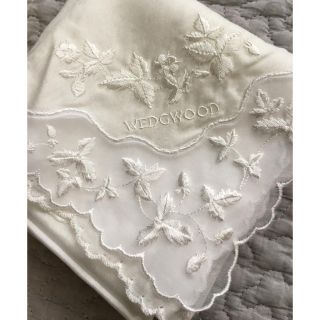 ウェッジウッド(WEDGWOOD)のウェッジウッド 白ハンカチ(ハンカチ)