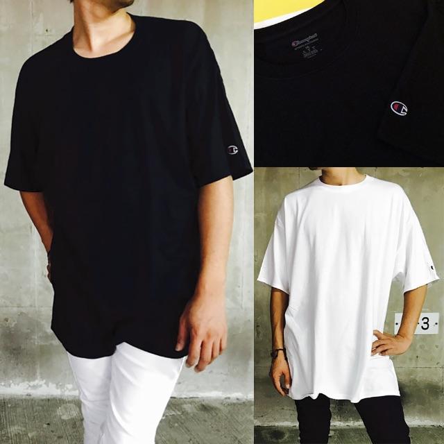 Champion(チャンピオン)の2XL 黒1点★チャンピオンＴシャツ★スーパービッグサイズ★ビッグT★USA メンズのトップス(Tシャツ/カットソー(半袖/袖なし))の商品写真