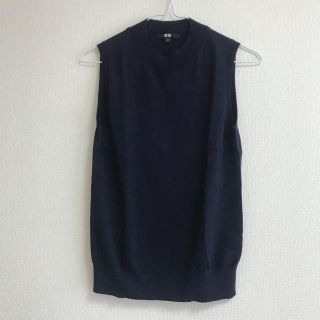 ユニクロ(UNIQLO)のサマーニット(カットソー(半袖/袖なし))