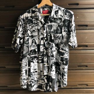 シュプリーム(Supreme)のsupreme vibrations rayon shirt s(シャツ)