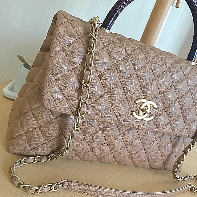 CHANEL(シャネル)の CHANEL シャネル ココハンドル ハンドバッグ ★しゃぼん様専用★ レディースのバッグ(ハンドバッグ)の商品写真