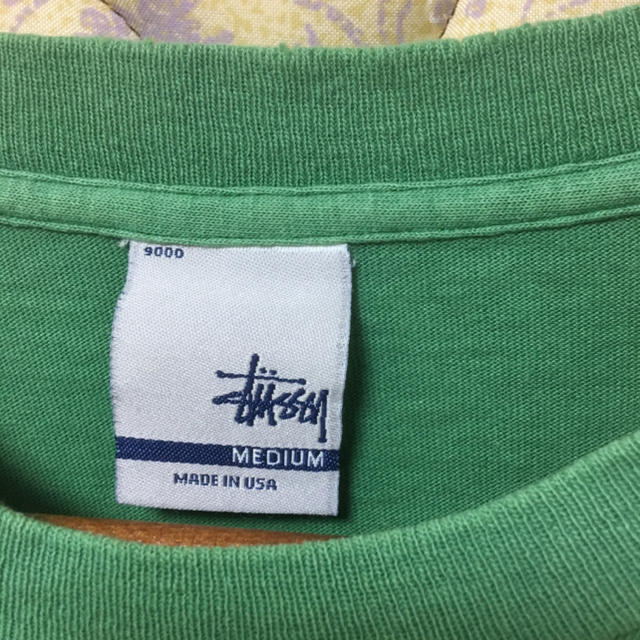 STUSSY(ステューシー)のステューシー Mサイズ アメリカ製 メンズのトップス(Tシャツ/カットソー(半袖/袖なし))の商品写真