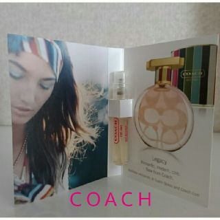 コーチ(COACH)のCOACH オードパルファム Legacy 1.5ml(香水(女性用))