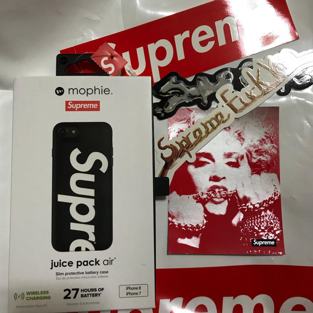 Supreme Supreme Mophie Iphone 8 ケース マドンナステッカー付きの通販 By Stm S Shop シュプリーム ならラクマ