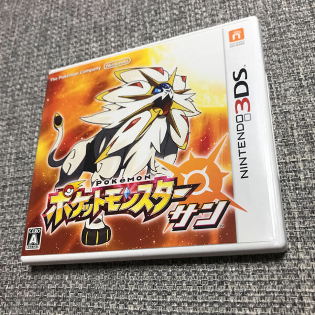 ニンテンドー3DS(ニンテンドー3DS)の3DS ポケットモンスター サン エンタメ/ホビーのゲームソフト/ゲーム機本体(家庭用ゲームソフト)の商品写真