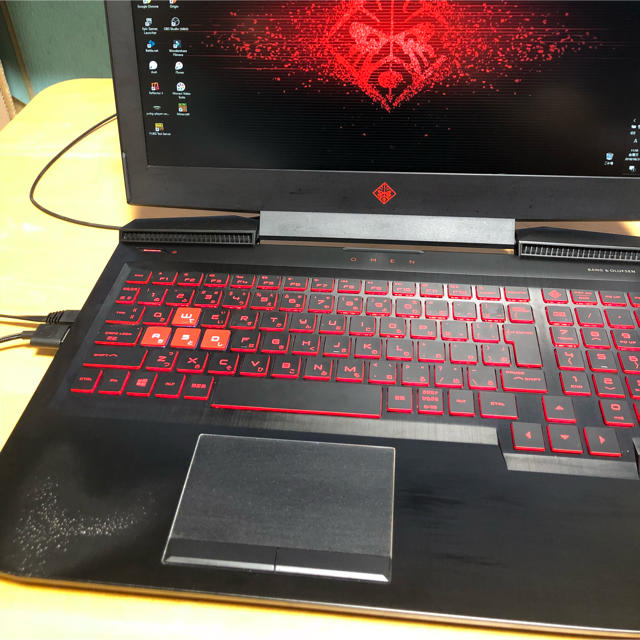 HP(ヒューレットパッカード)のHP omen 値下げ不可 スマホ/家電/カメラのPC/タブレット(ノートPC)の商品写真