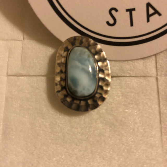 ALEXIA STAM(アリシアスタン)のAlexia Stam Water Drop Larimar Ring レディースのアクセサリー(リング(指輪))の商品写真