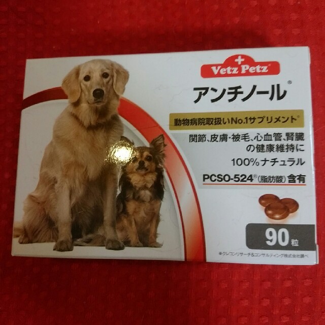 アンチノール　犬用　90粒